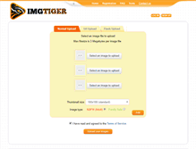 Tablet Screenshot of imgtiger.com